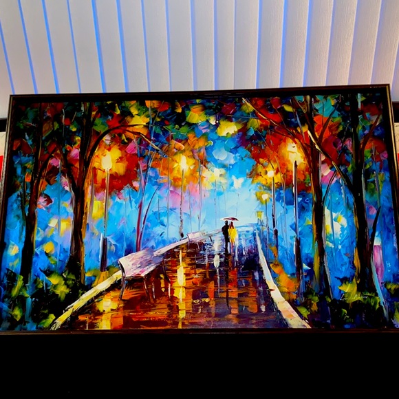 Beautiful bright colors painting